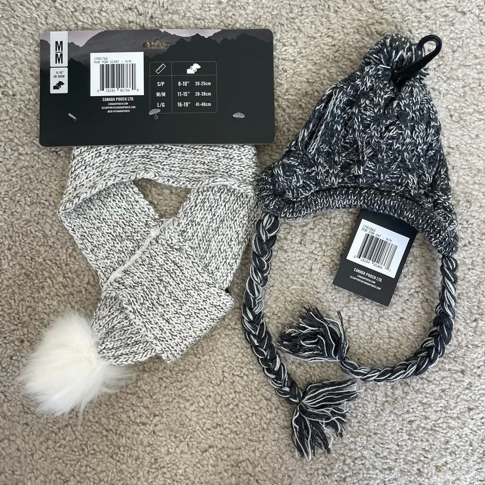 Canada Pooch Scarf & Hat - Picture 8 of 8